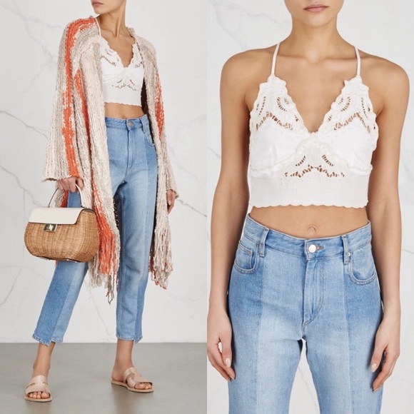Free People Other - Free People | Sleep Eyes Embroidered Bralette